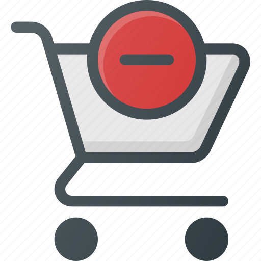 Buy, cart, minus, remuve, shop, store icon - Download on Iconfinder