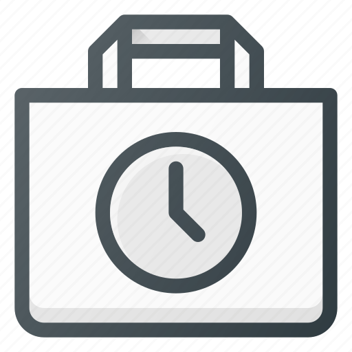 Bag, buy, delay, paper, shopping, time icon - Download on Iconfinder
