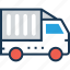cargo, delivery, shipping, truck, van 