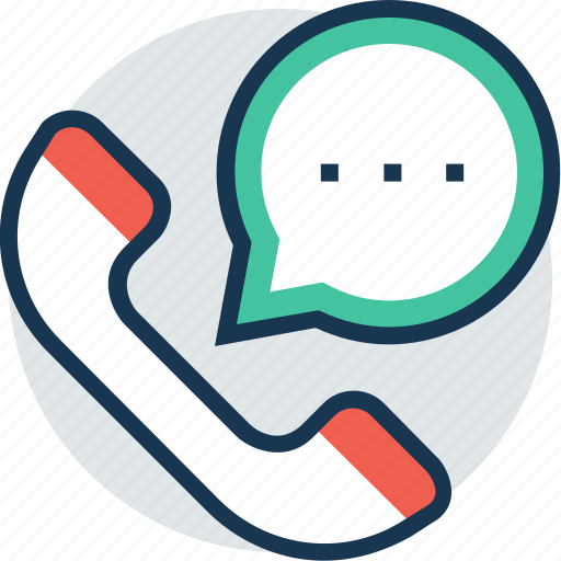 Communication, help, phone, receiver, talk icon - Download on Iconfinder