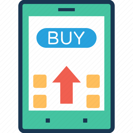 Banking app, buy online, m commerce, mobile banking, online banking icon - Download on Iconfinder