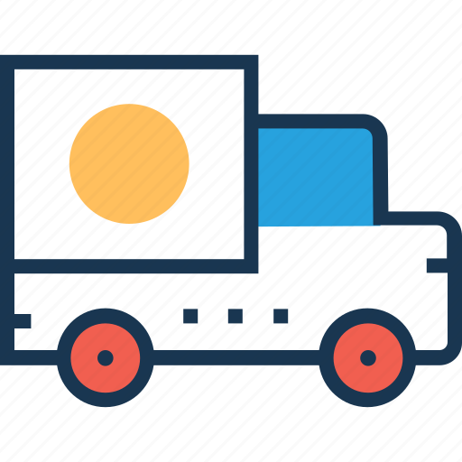 Cargo, delivery, shipping, truck, van icon - Download on Iconfinder