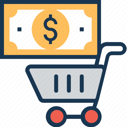 Cart, dollar, e commerce, shopping, trolley icon - Download on Iconfinder