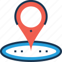 gps, location, map, navigation, pin