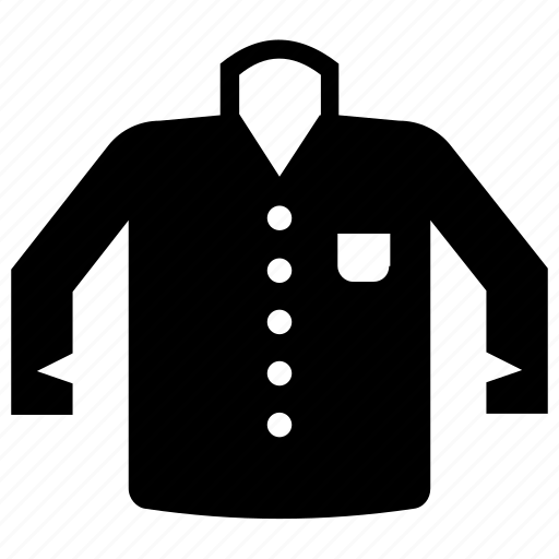 Collar shirt, garment, men clothes, men shirt, shirt icon - Download on Iconfinder
