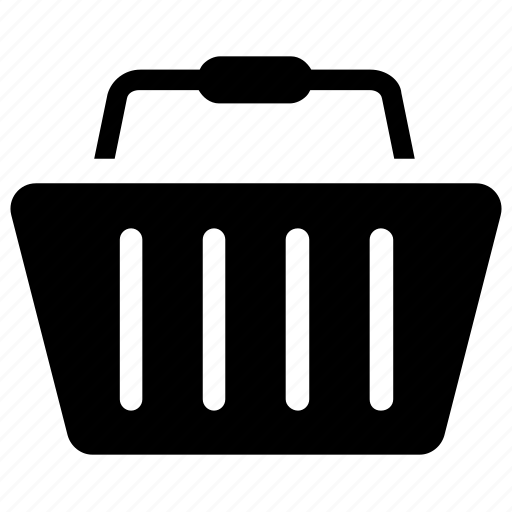Cart, grocery basket, hand carry, shopping basket, shopping cart icon - Download on Iconfinder