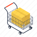 ecommerce, handcart, pushcart, shopping cart, shopping trolley 