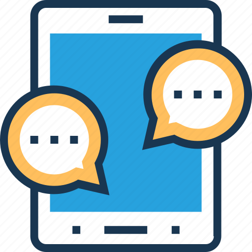 Bubble, chat balloon, comments, message, mobile chat icon - Download on Iconfinder