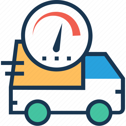 Delivery, delivery time, shipping, truck, van icon - Download on Iconfinder