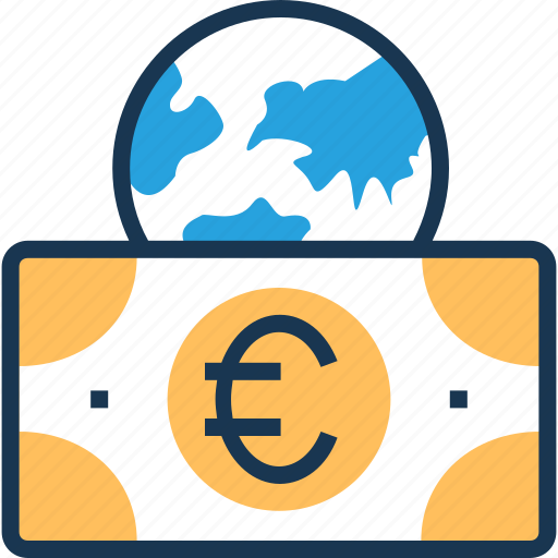 Banknote, euro, european, shopping, worldwide icon - Download on Iconfinder