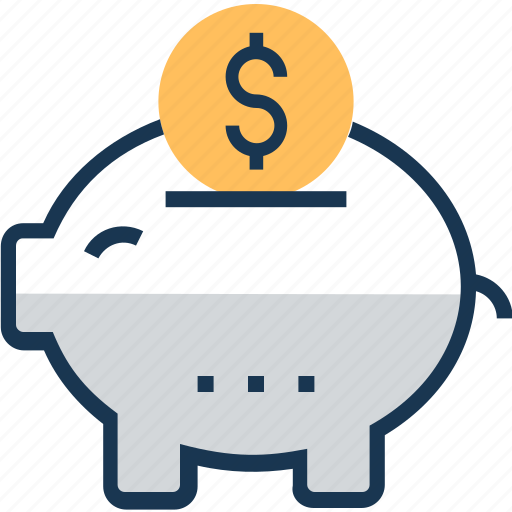 Cash bank, dollar, money bank, money box, piggy bank icon - Download on Iconfinder