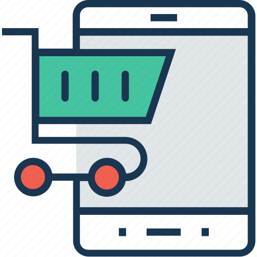 Cart, m commerce, online, shopping, trolley icon - Download on Iconfinder