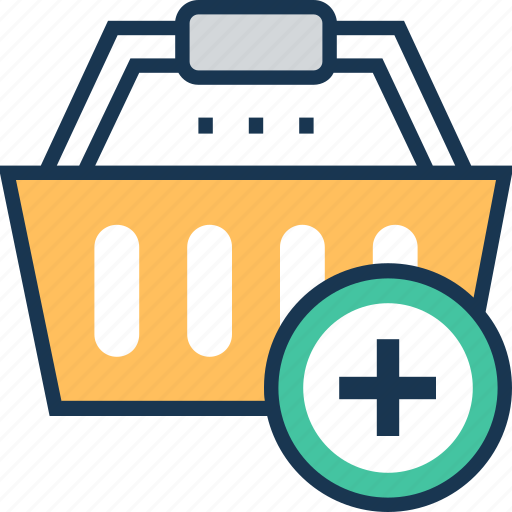 Add to basket, basket, item, product, shopping icon - Download on Iconfinder