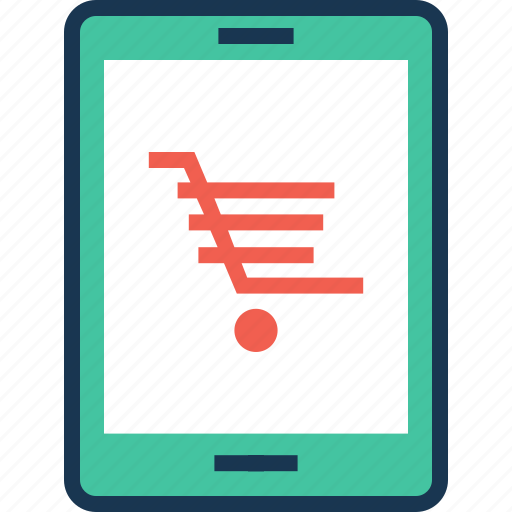 App, cart, m commerce, online shopping, shopping app icon - Download on Iconfinder