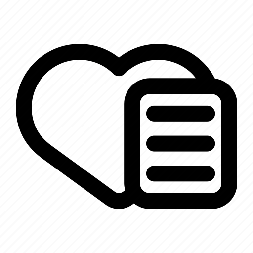 Love, heart, valentine, like, wishlists icon - Download on Iconfinder