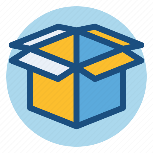 Box, commerce, open box, package, shopping icon - Download on Iconfinder
