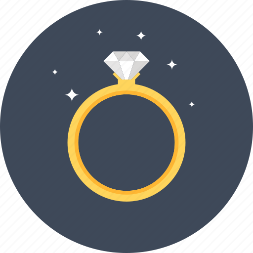 Diamond, gem, gemstone, gold, jewellery, jewelry, marriage icon - Download on Iconfinder