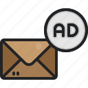 email, ads, envelope, advertising, promotion, ecommerce