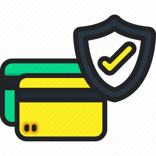 Shield, payment, protect, security, safety, credit card, secure icon - Download on Iconfinder