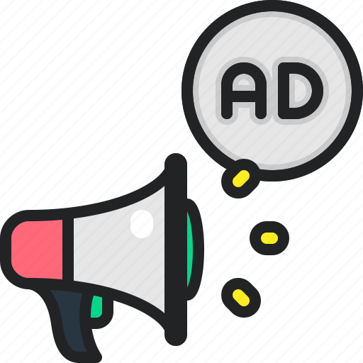 Advertisement, ads, megaphone, promotion, sale, business, ecommerce icon - Download on Iconfinder