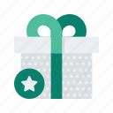 bookmark, commerce, ecommerce, gift, present, shopping, star