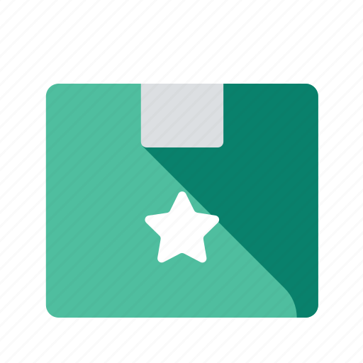 Bookmark, box, ecommerce, favourite, package, shopping, star icon - Download on Iconfinder