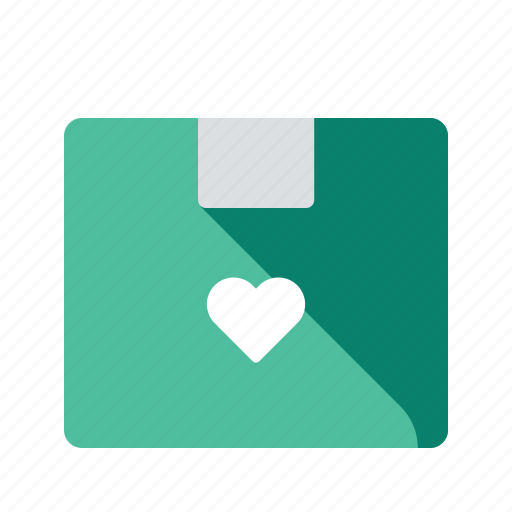 Box, commerce, ecommerce, favourite, heart, package, shopping icon - Download on Iconfinder