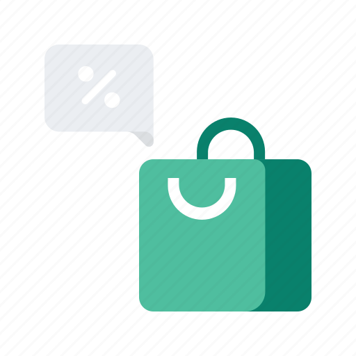 Bag, commerce, ecommerce, percentage, sale, shop, shopping icon - Download on Iconfinder