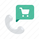 call, cart, commerce, ecommerce, shop, shopping