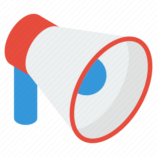 Announcement, bullhorn, loud speaker, megaphone, speaking trumpet icon - Download on Iconfinder