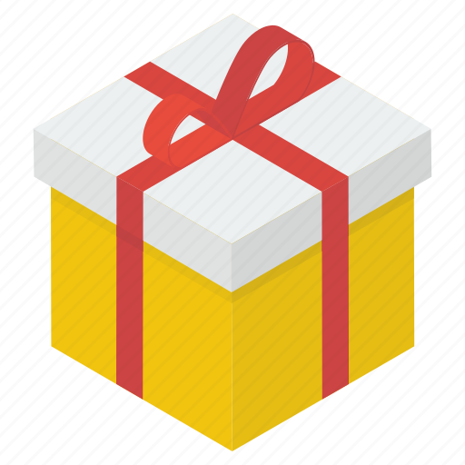 Gift, gift box, present, surprise, wrapped gift icon - Download on Iconfinder
