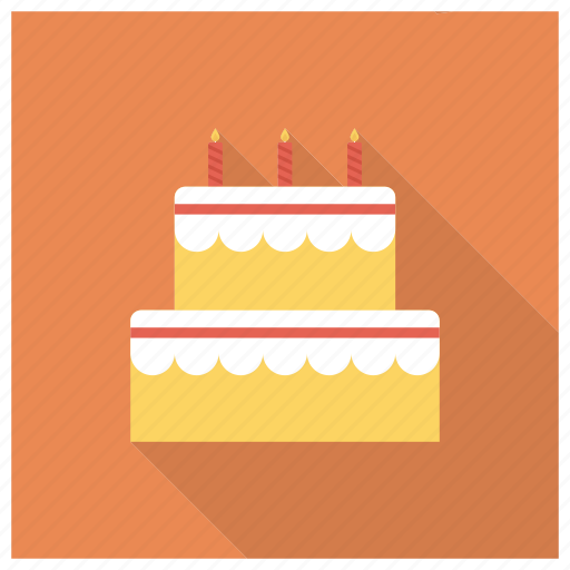 Birthday, birthdaycake, cake, dessert, food, sweet, weddingcake icon - Download on Iconfinder