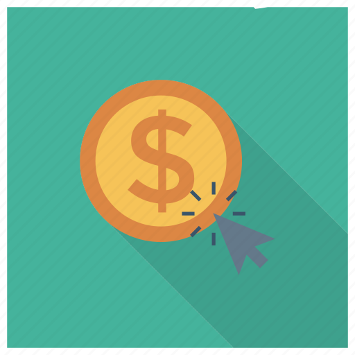 Cash, click, finance, money, pay, payment, payperclick icon - Download on Iconfinder