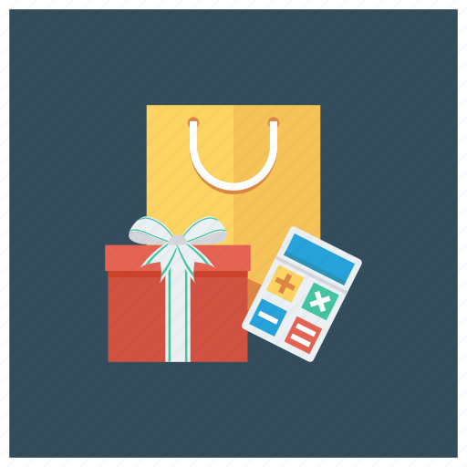 Calculator, ecommerce, gift, present, shop, shopping, shoppingbag icon - Download on Iconfinder
