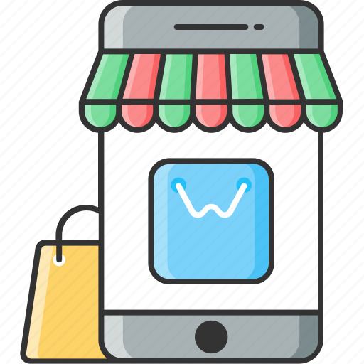 App, eshop, mobile shopping, online, purchasing, shopping, smartphone icon - Download on Iconfinder