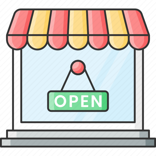 Board, label, market, open, outlet, shop, store icon - Download on Iconfinder