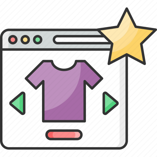Cloth, ecommerce, quality, shopping, site, star, t shirt icon - Download on Iconfinder