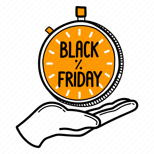 Shopping, offers, discount, black friday, sale, alarm, ecommerce icon - Download on Iconfinder