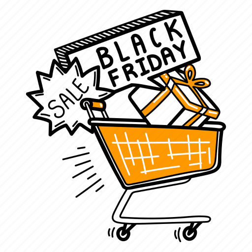Shopping, offers, discount, black friday, ecommerce, sale, cart icon - Download on Iconfinder
