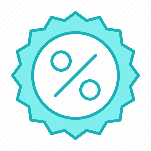 Badge, discount, percent, sticker icon - Download on Iconfinder