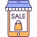 shopping app, mobile shopping, online sale, ecommerce app, mobile sale