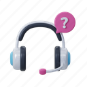 headphone, call, headset, audio, communication, question 