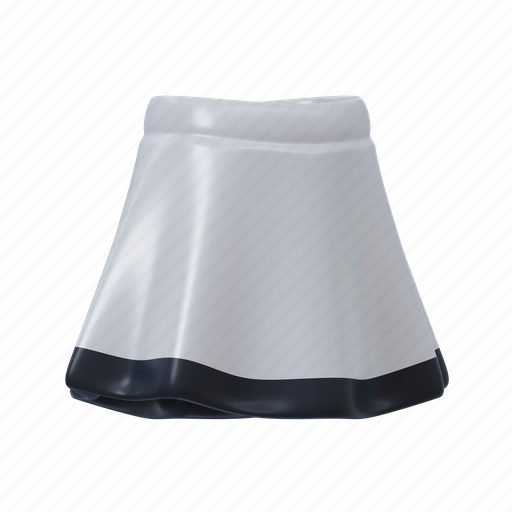 Skirt, fashion, apparel, clothing, wear, clothes, style 3D illustration - Download on Iconfinder