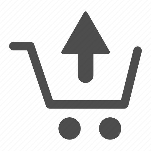 Shopping, cart, remove, from, ecommerce, empty, arrow icon - Download on Iconfinder