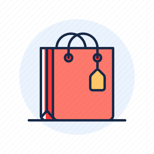 Bag, paper, shopping, tag icon - Download on Iconfinder