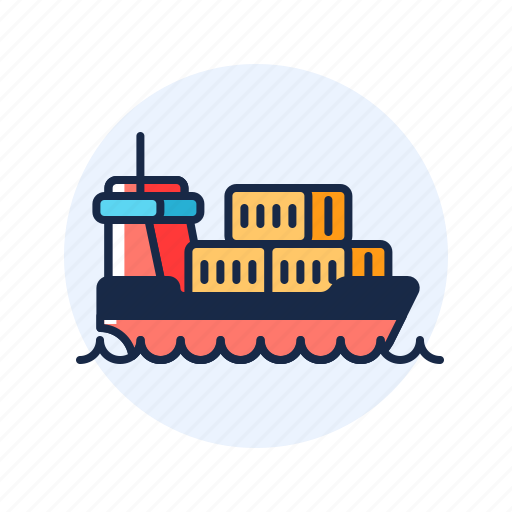 Container, delivery, ship icon - Download on Iconfinder