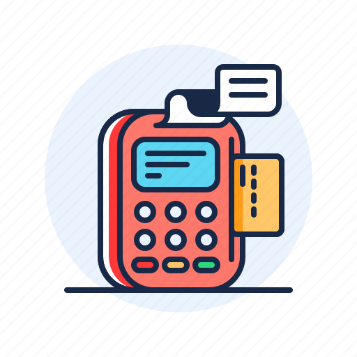 Credit card, payment, pos, receipt icon - Download on Iconfinder