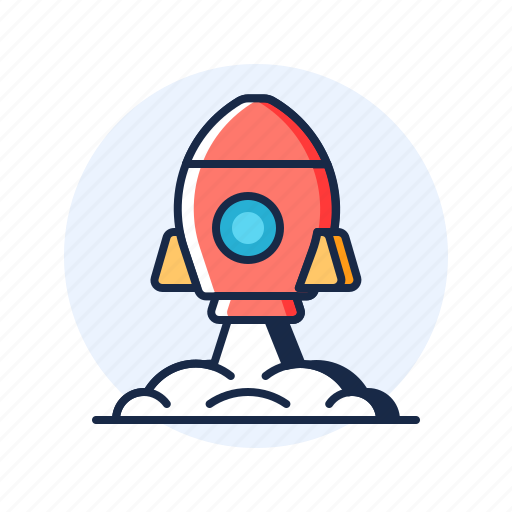 Launch, rocket, spaceship, startup icon - Download on Iconfinder