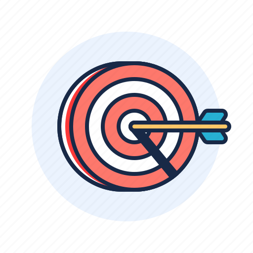 Arrow, goal, seo, target icon - Download on Iconfinder