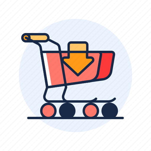 Shop, shopping, trolley icon - Download on Iconfinder